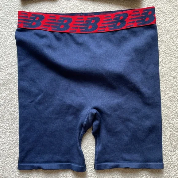 New Balance Women's Navy and Red Sports Bra Set - Picture 3 of 6